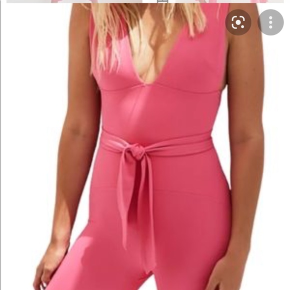 Free People Movement Festival Fuschia Jumpsuit - Picture 3 of 6